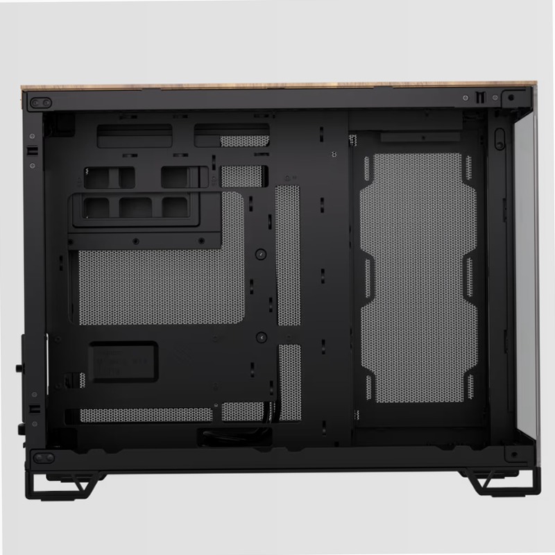Case PC Micro-ATX CORSAIR 2500X - Legno Nero/Noce