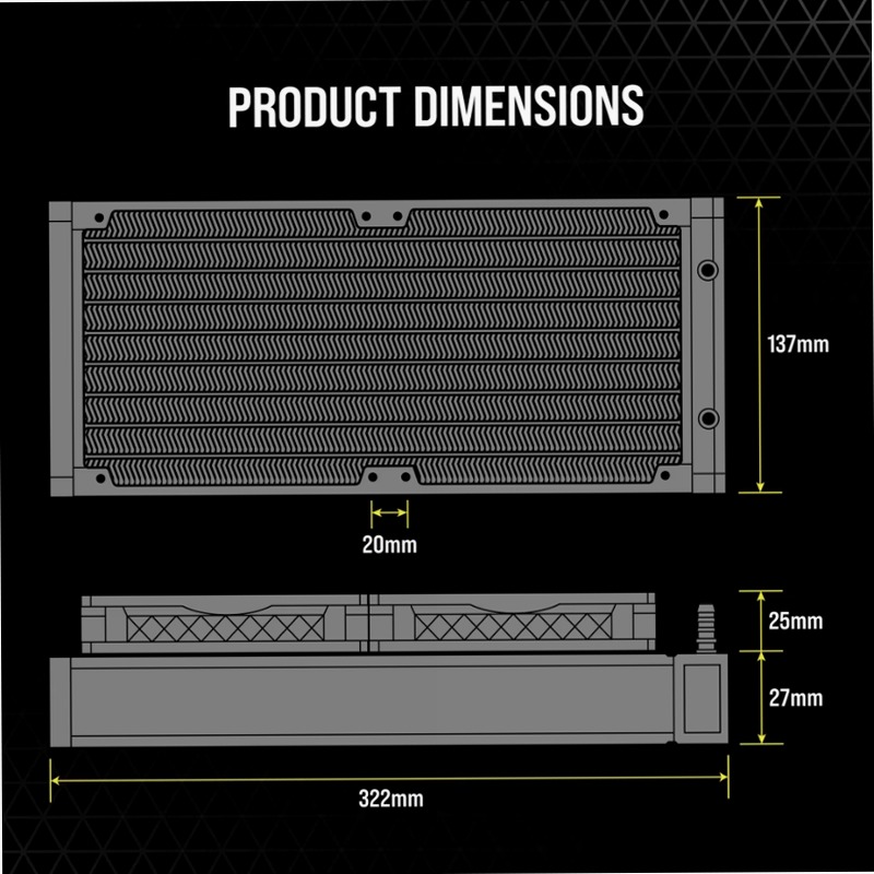 Dissipatore a Liquido iCUE H115i ELITE CAPELLIX 280mm 2