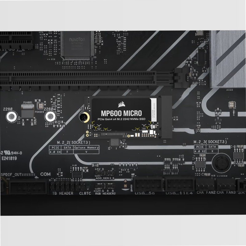 SSD MP600 MICRO PCIe 4.0 x4 da 2 TB