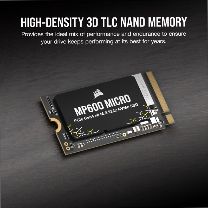 SSD MP600 MICRO PCIe 4.0 x4 da 2 TB