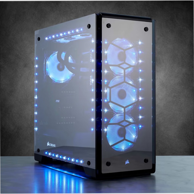 Case Mid-Tower ATX Premium Crystal 570X RGB Mirror Black