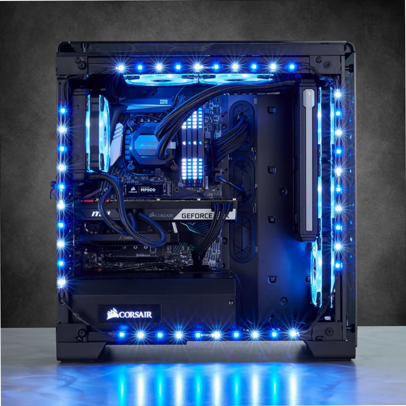 Case Mid-Tower ATX Premium Crystal 570X RGB Mirror Black