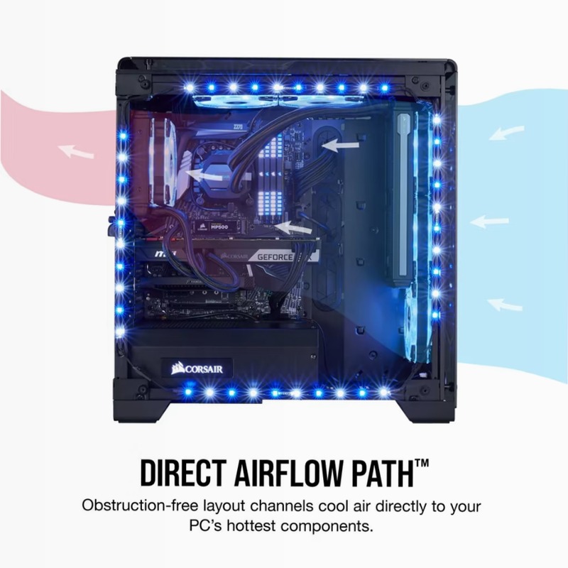 Case Mid-Tower ATX Premium Crystal 570X RGB Mirror Black