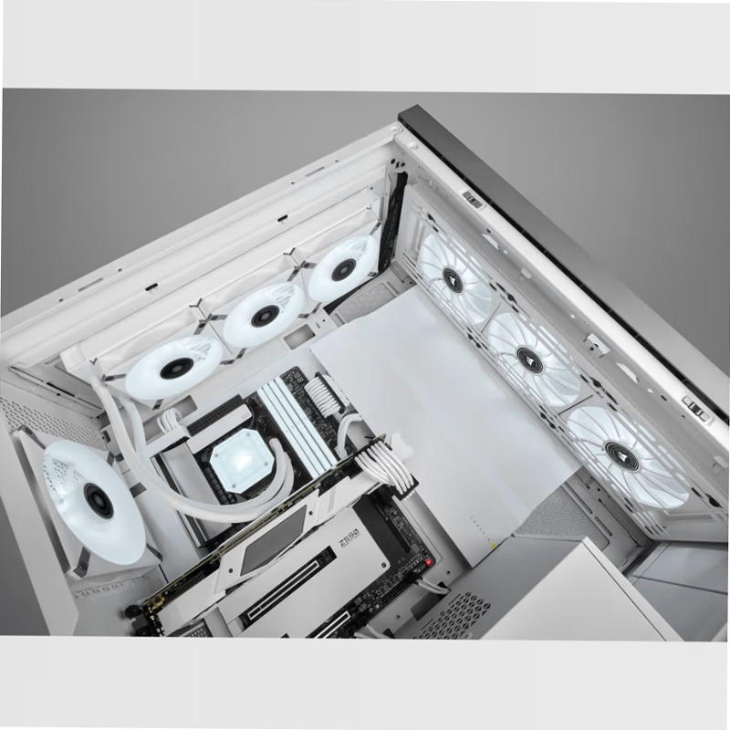 Ventola PWM a Levitazione Magnetica ML140 LED ELITE White Premium