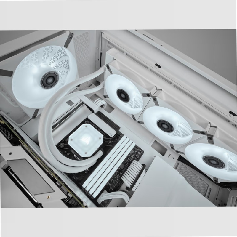 Ventola PWM a Levitazione Magnetica ML140 LED ELITE White Premium