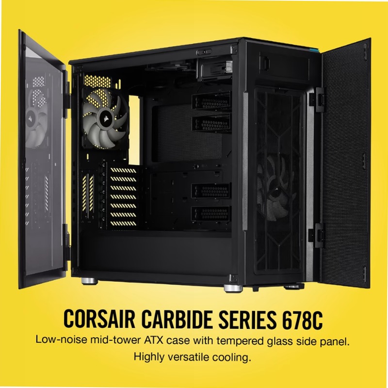 Case Carbide Series 678C - Nero