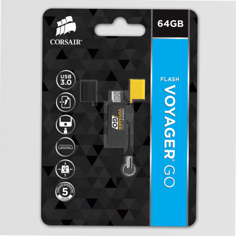 Unità di archiviazione Flash Voyager® GO USB 3.2