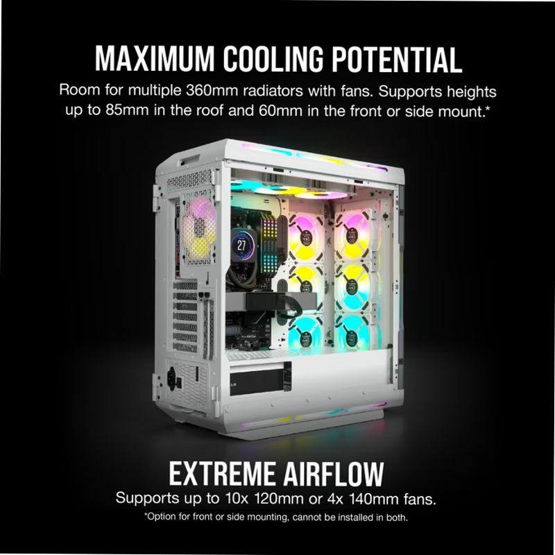 Case PC ATX mid-tower iCUE 5000T RGB