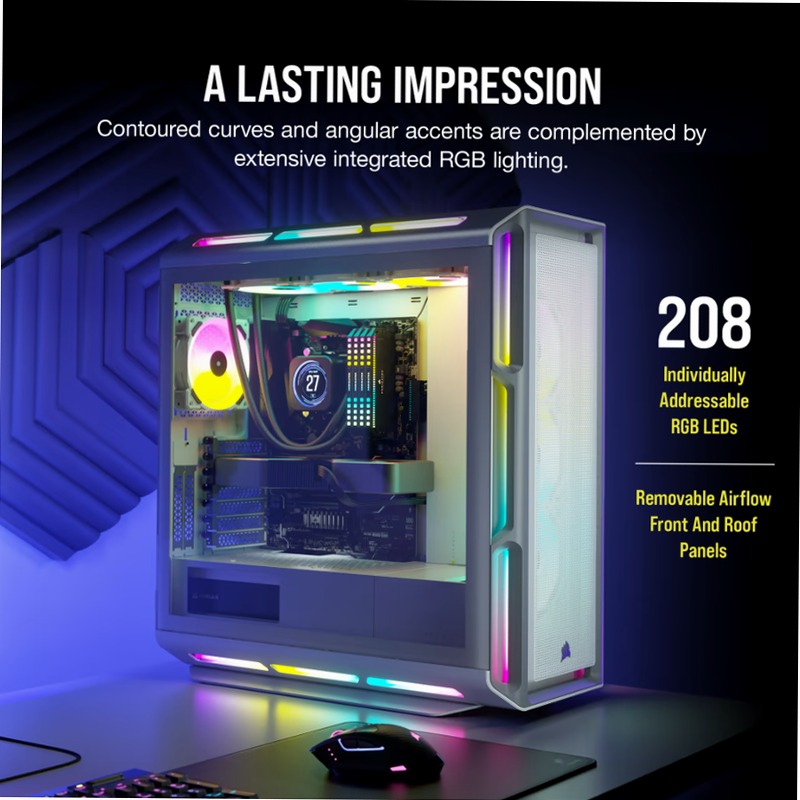 Case PC ATX mid-tower iCUE 5000T RGB