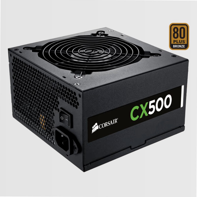 CX500 - Alimentatore certificato 80 PLUS® Bronze Non modulare