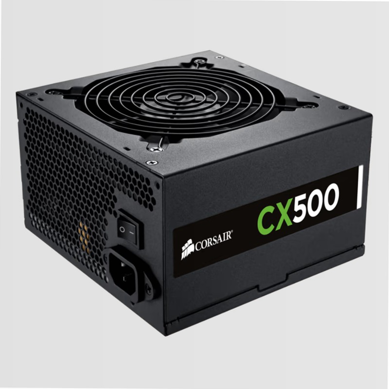 CX500 - Alimentatore certificato 80 PLUS® Bronze Non modulare