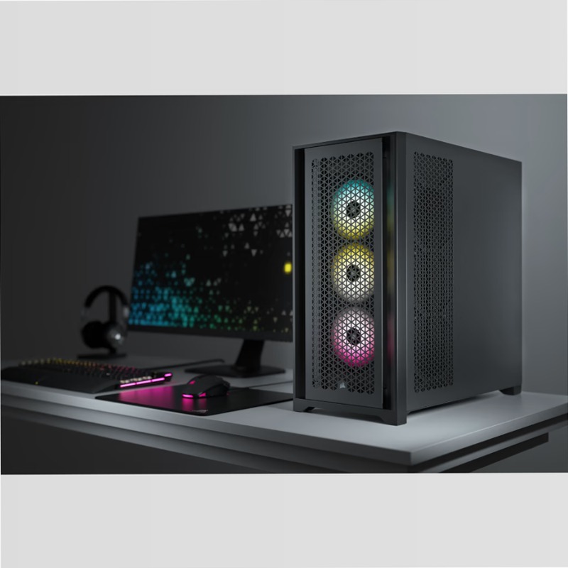 Case PC ATX mid-tower in vetro temperato 5000D AIRFLOW