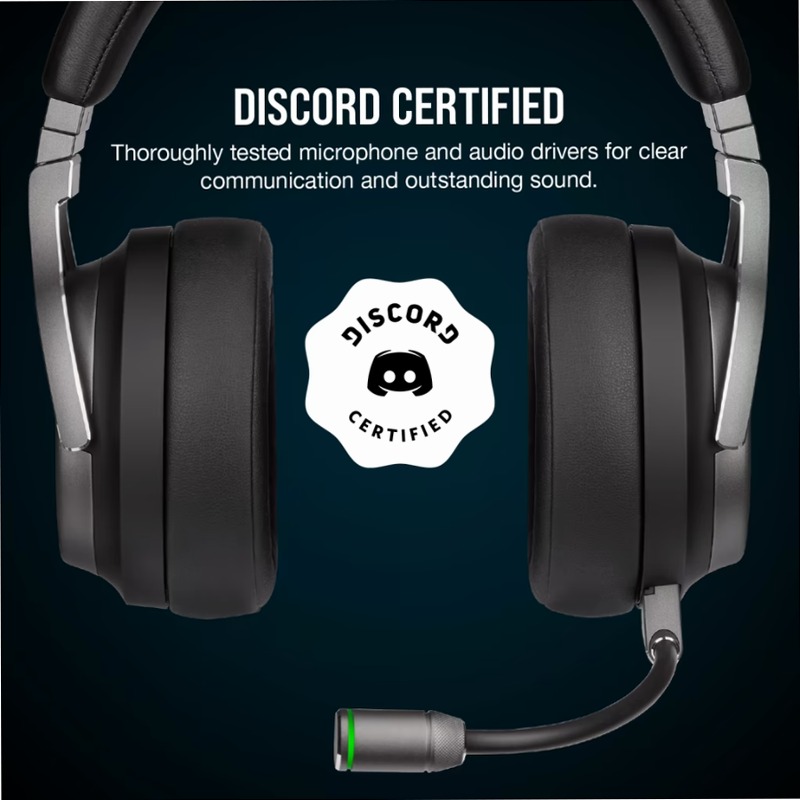 Cuffia Gaming CORSAIR VIRTUOSO RGB WIRELESS SE - Grigio Piombo Grafite