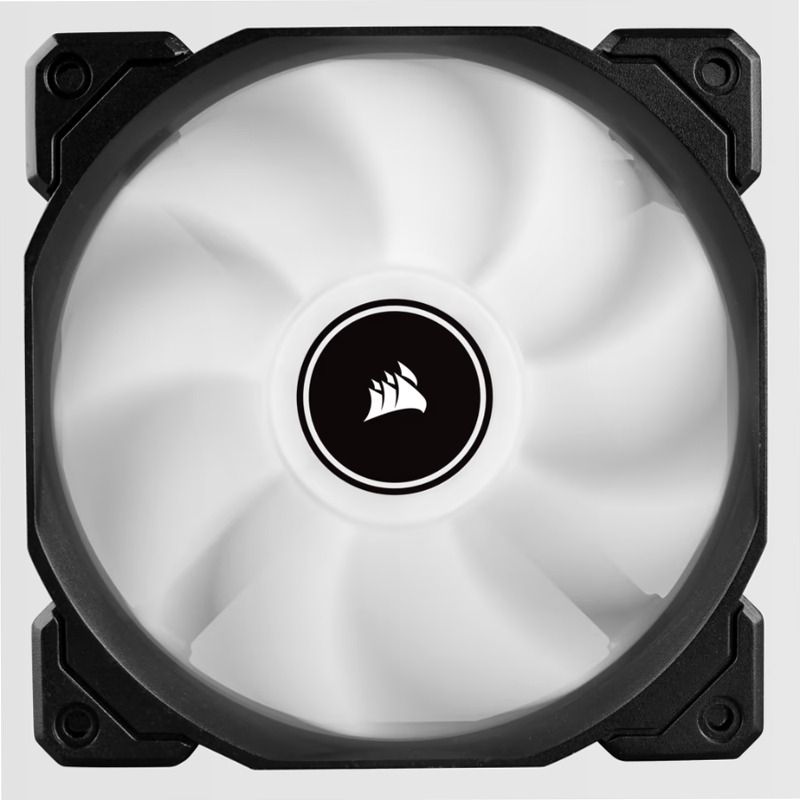 Ventola AF Series AF120 LED (2018) bianca da 120 mm, confezione tripla 120mm