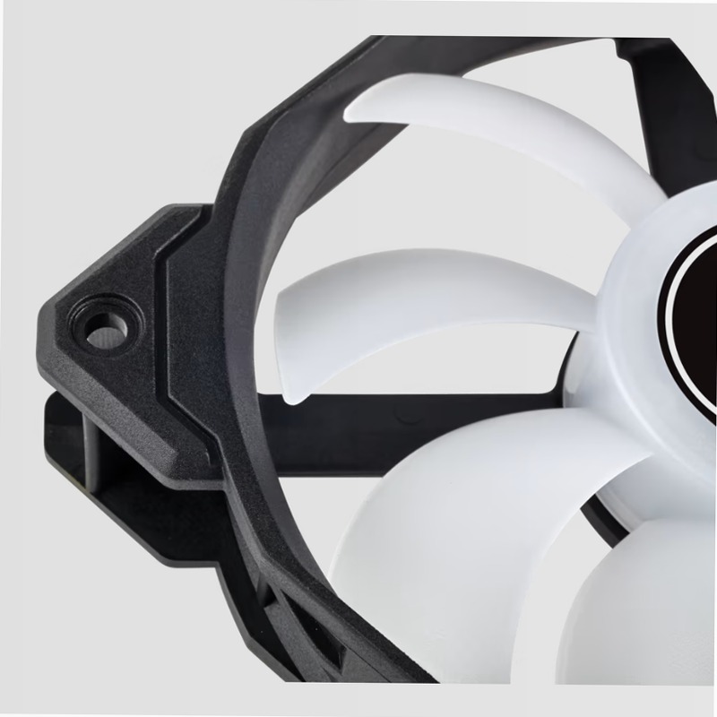 Ventola AF Series AF120 LED (2018) bianca da 120 mm, confezione tripla 120mm