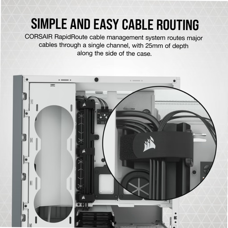 Case PC ATX mid-tower in vetro temperato 5000D AIRFLOW