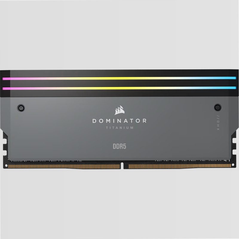 CORSAIR DOMINATOR® TITANIUM RGB 96GB (2x48GB) DDR5 DRAM