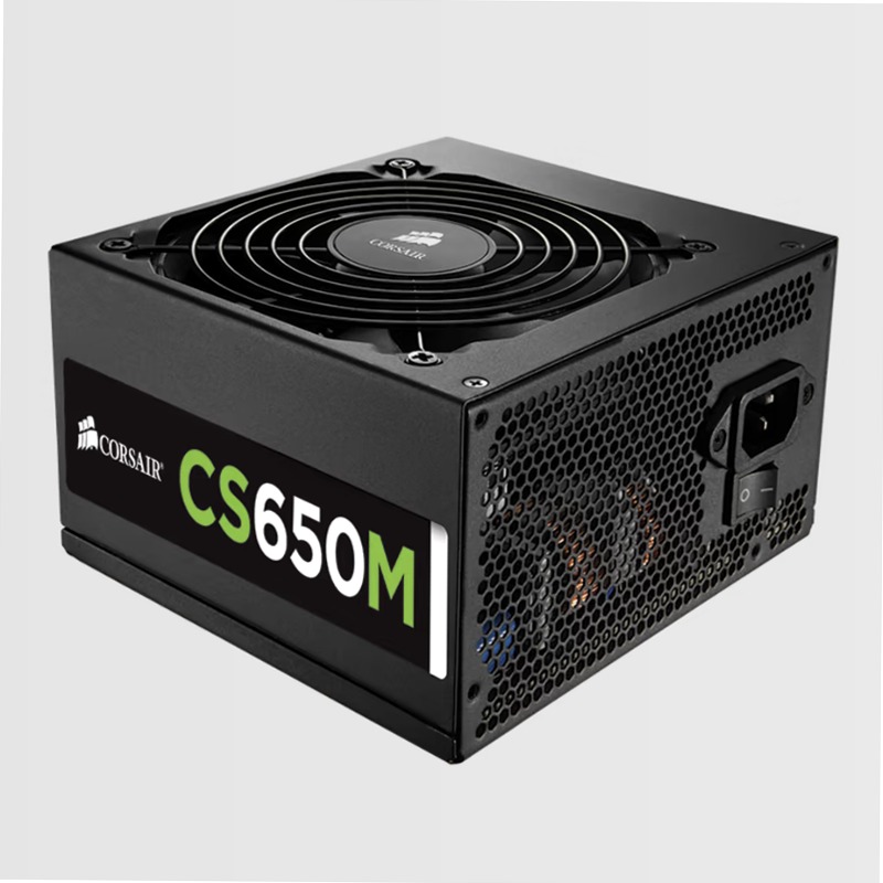 CS650M - Unità di alimentazione modulare certificata 80 PLUS® Gold 80 Plus Gold 650w Semi modulare
