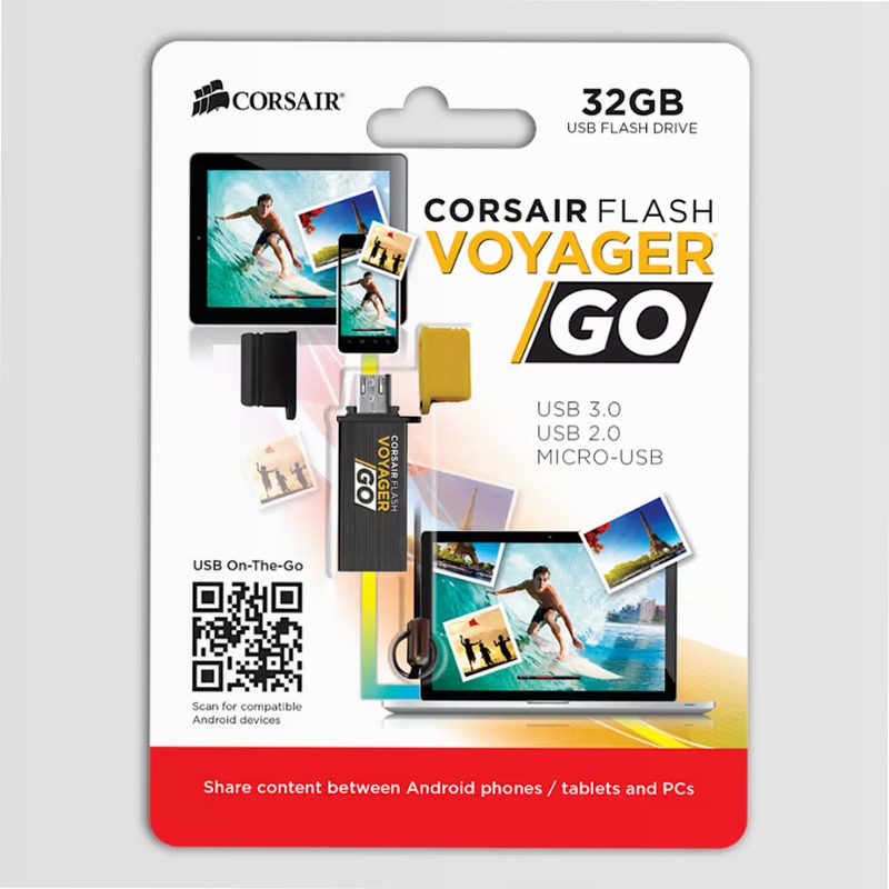 Unità di archiviazione Flash Voyager® GO USB 3.2