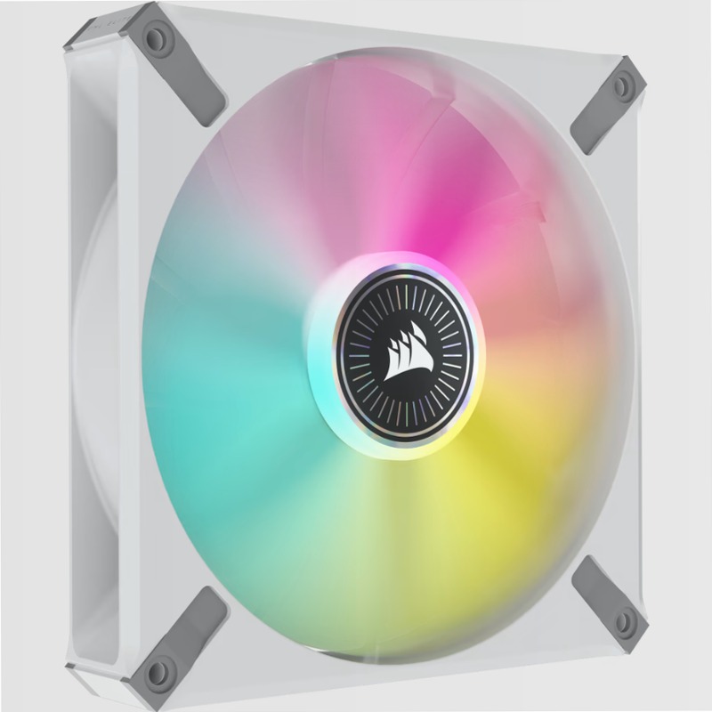 Ventola PWM a levitazione magnetica iCUE ML140 RGB ELITE Premium da 140 mm - Telaio Bianco 140mm
