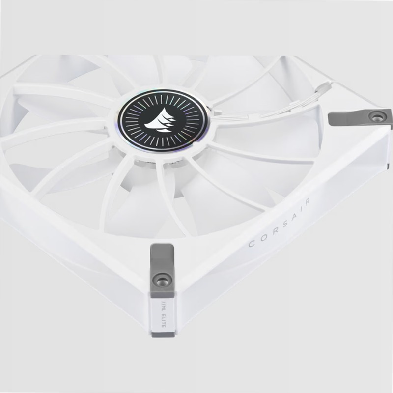 Ventola PWM a levitazione magnetica iCUE ML140 RGB ELITE Premium da 140 mm - Telaio Bianco 140mm