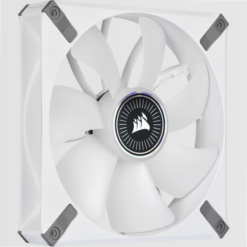 Ventola PWM a levitazione magnetica iCUE ML140 RGB ELITE Premium da 140 mm - Telaio Bianco 140mm