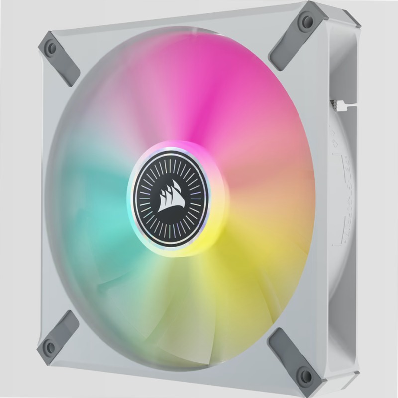 Ventola PWM a levitazione magnetica iCUE ML140 RGB ELITE Premium da 140 mm - Telaio Bianco 140mm