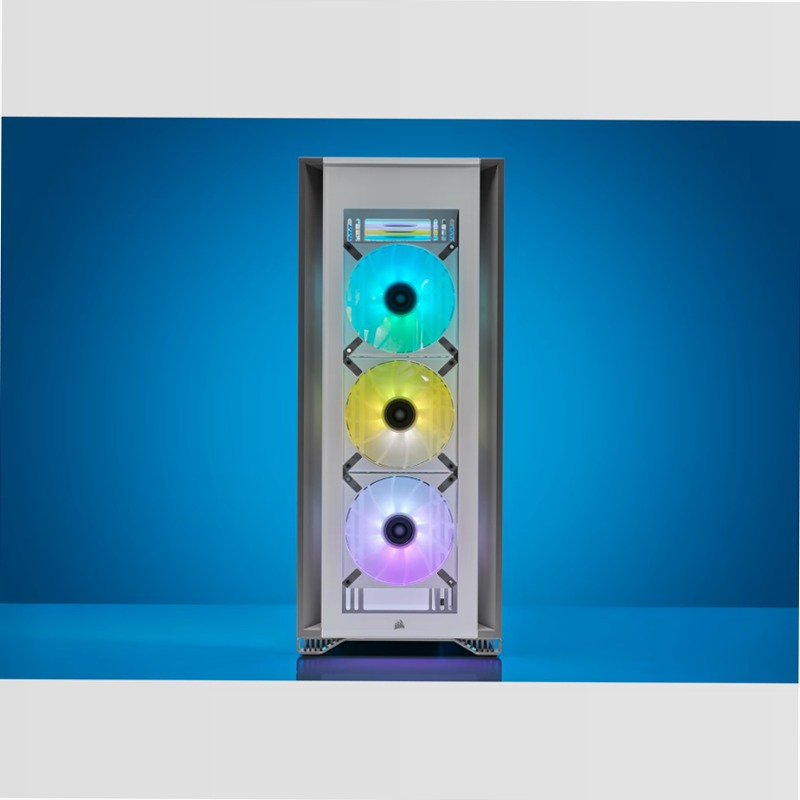 Ventola PWM a levitazione magnetica iCUE ML140 RGB ELITE Premium da 140 mm - Telaio Bianco 140mm