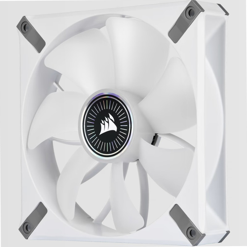 Ventola PWM a levitazione magnetica iCUE ML140 RGB ELITE Premium da 140 mm - Telaio Bianco 140mm