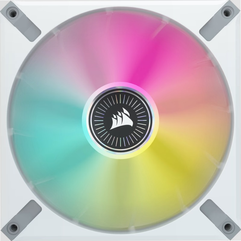 Ventola PWM a levitazione magnetica iCUE ML140 RGB ELITE Premium da 140 mm - Telaio Bianco 140mm