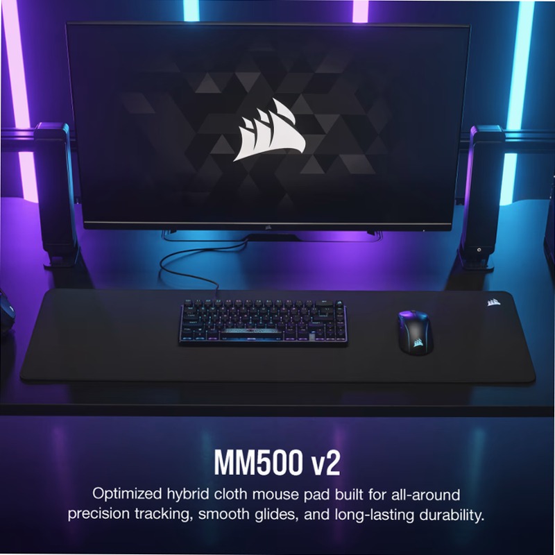 Mouse pad gaming ibrido MM500 v2