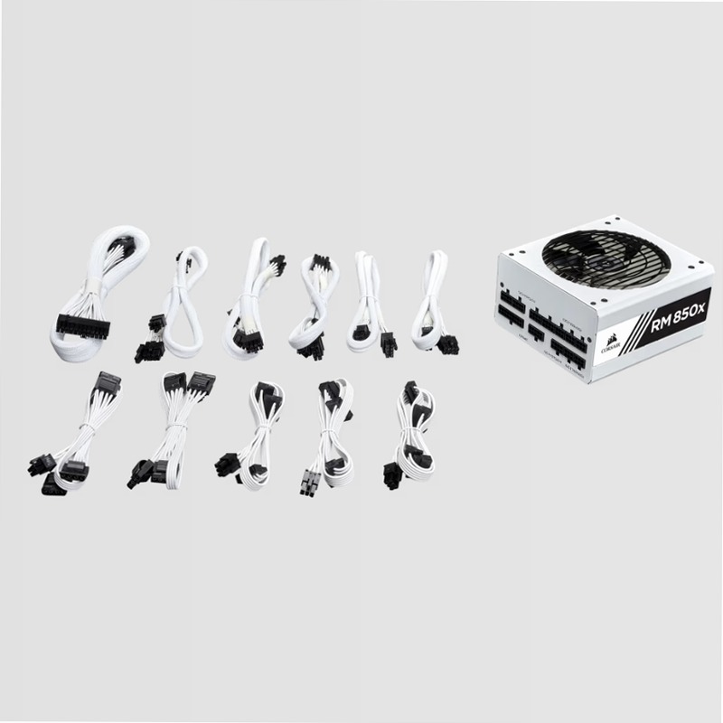 Alimentatore RM850x White Series™ - 850W 80 PLUS® Gold