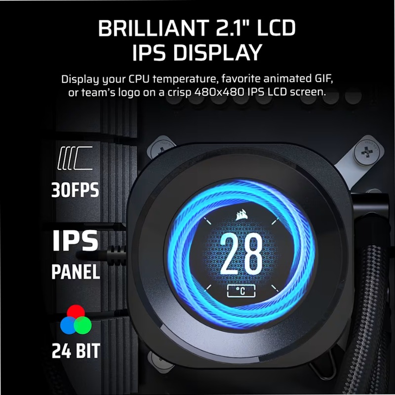 Dissipatore a Liquido NAUTILUS 240 RS LCD