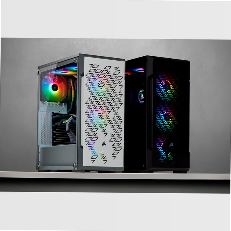 Smart case mid-tower iCUE 220T RGB Airflow - Black
