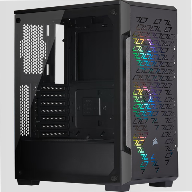 Smart case mid-tower iCUE 220T RGB Airflow - Black