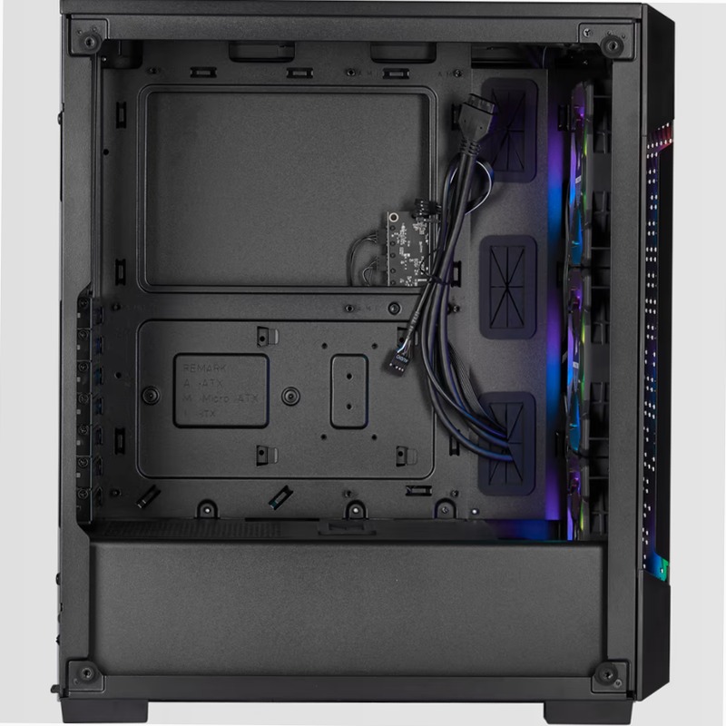 Smart case mid-tower iCUE 220T RGB Airflow - Black