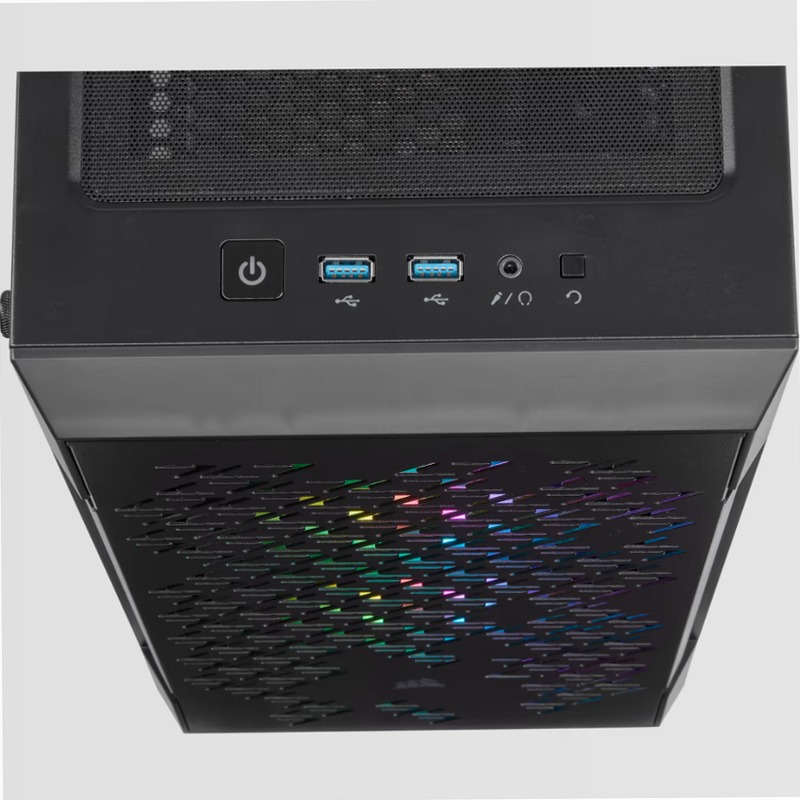 Smart case mid-tower iCUE 220T RGB Airflow - Black