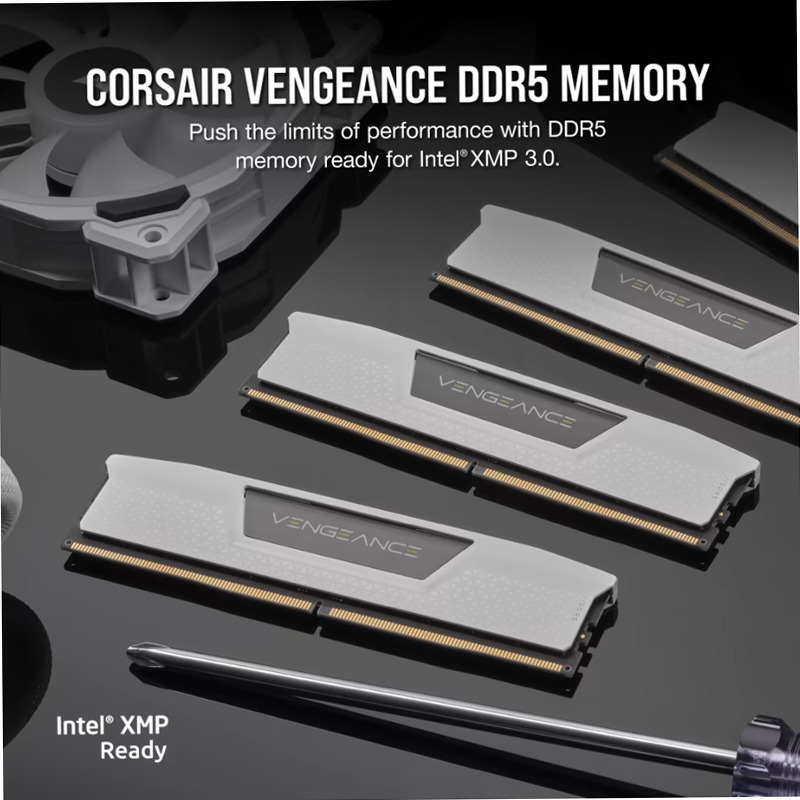 VENGEANCE® 32GB (2x16GB) DDR5 DRAM 6000MT/s