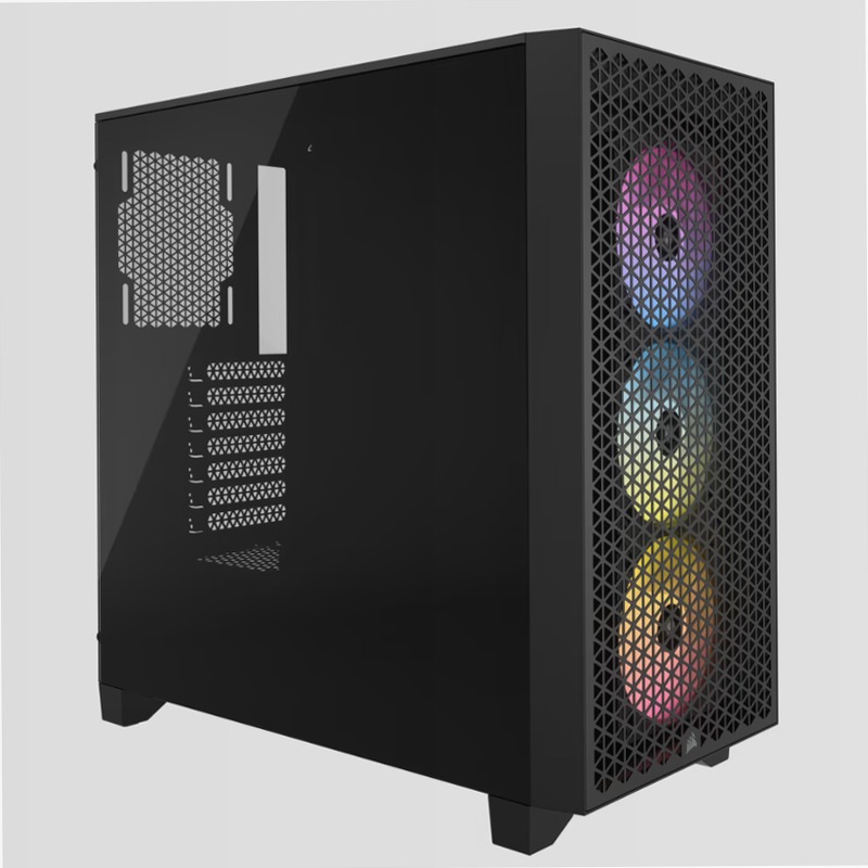Case per PC mid-tower 3000D RGB AIRFLOW - nero