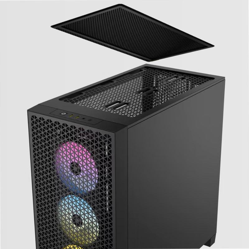 Case per PC mid-tower 3000D RGB AIRFLOW - nero
