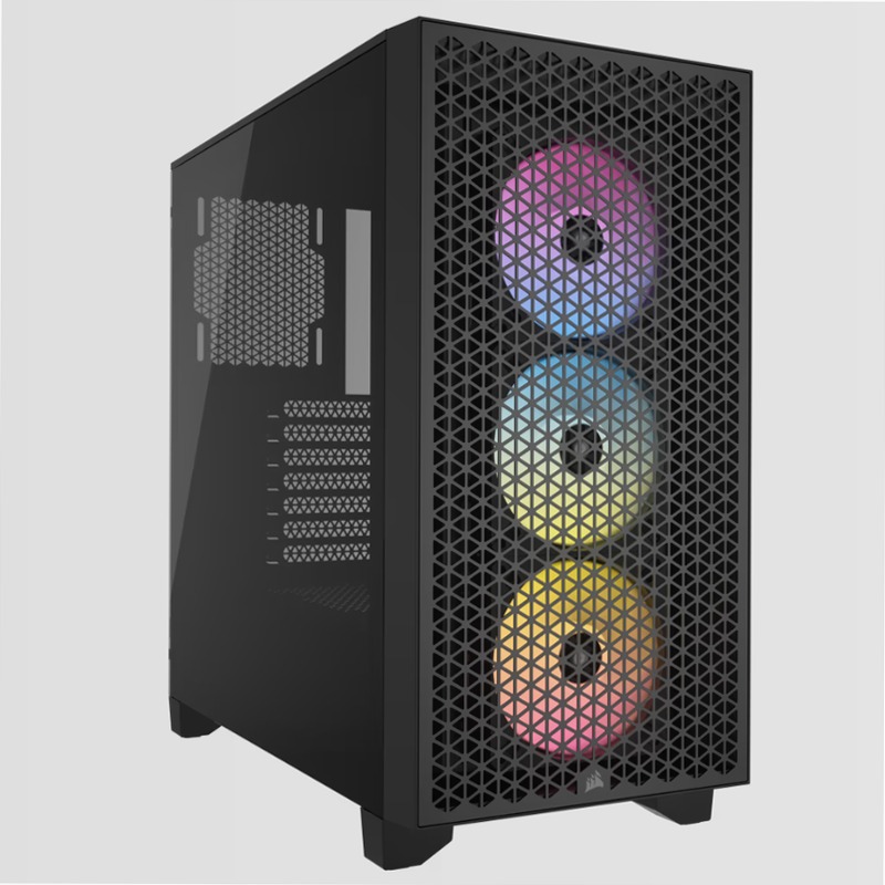 Case per PC mid-tower 3000D RGB AIRFLOW - nero
