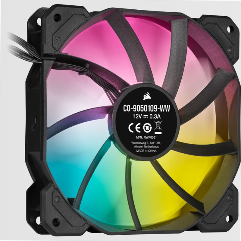 Ventola PWM iCUE SP120 RGB ELITE Performance 120mm 3