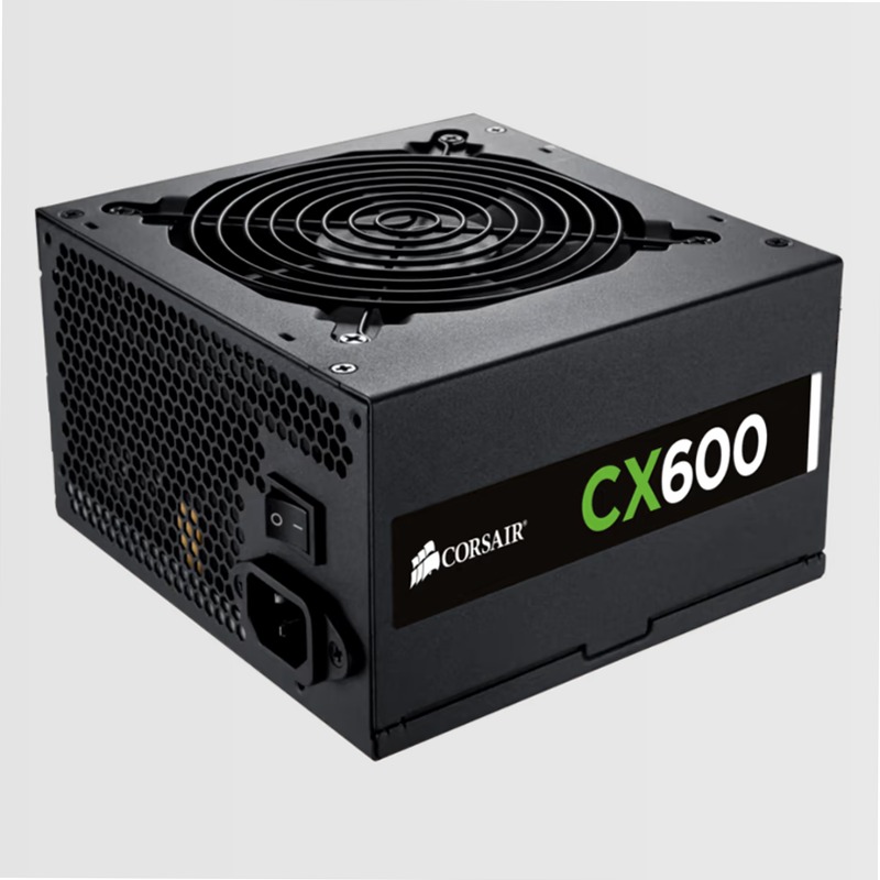 CX600 - Alimentatore certificato 80 PLUS® Bronze Non modulare