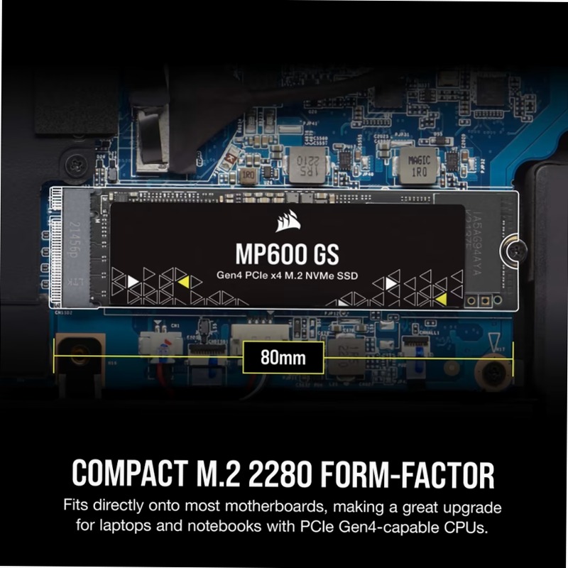 Unità SSD SDD MP600 GS 1 TB PCIe 4.0 NVMe