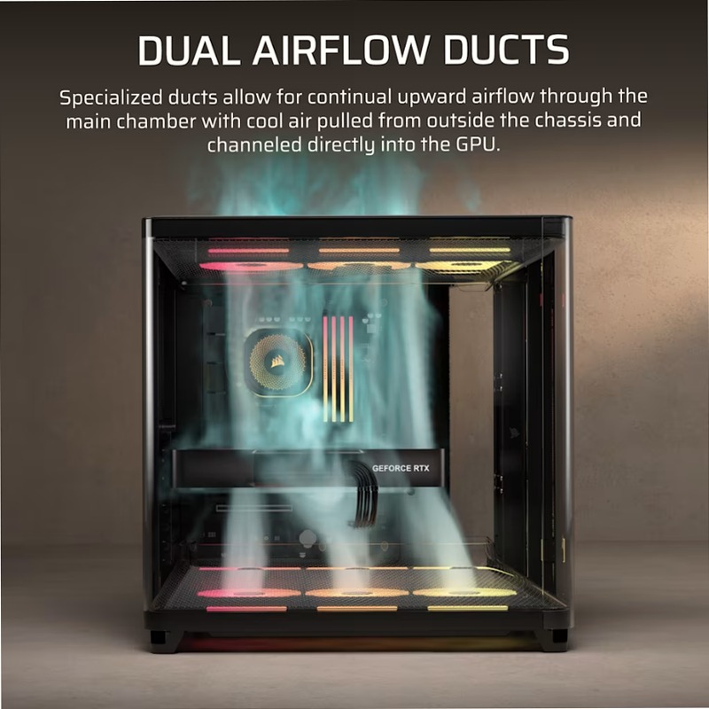 Case PC Mid-Tower AIR 5400 LX-R RGB 3