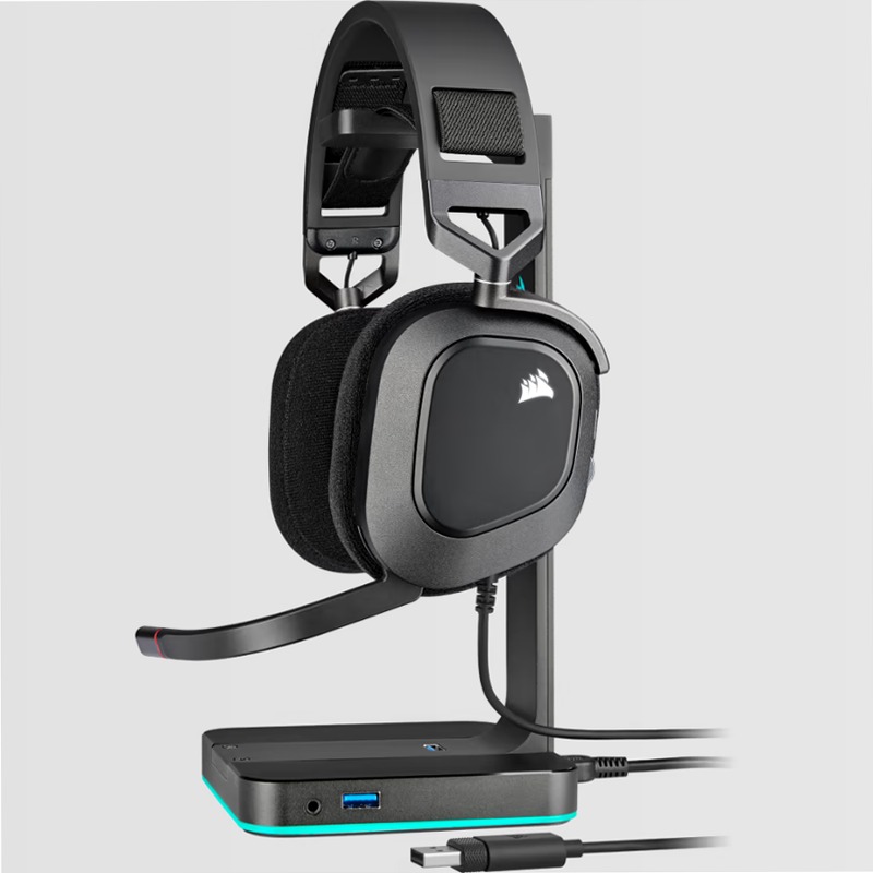Cuffia Gaming HS80 RGB USB