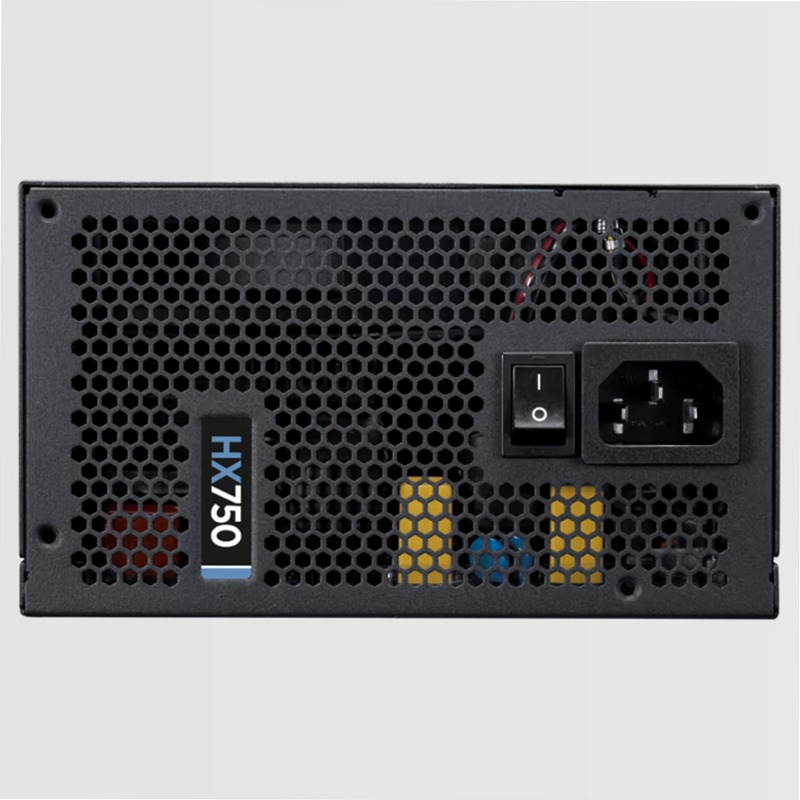 Alimentatore ATX HX750 — Unità di alimentazione certificata 80 PLUS® Gold Semi modulare