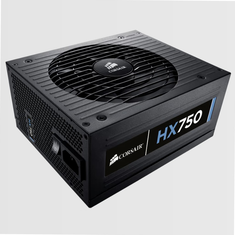 Alimentatore ATX HX750 — Unità di alimentazione certificata 80 PLUS® Gold Semi modulare