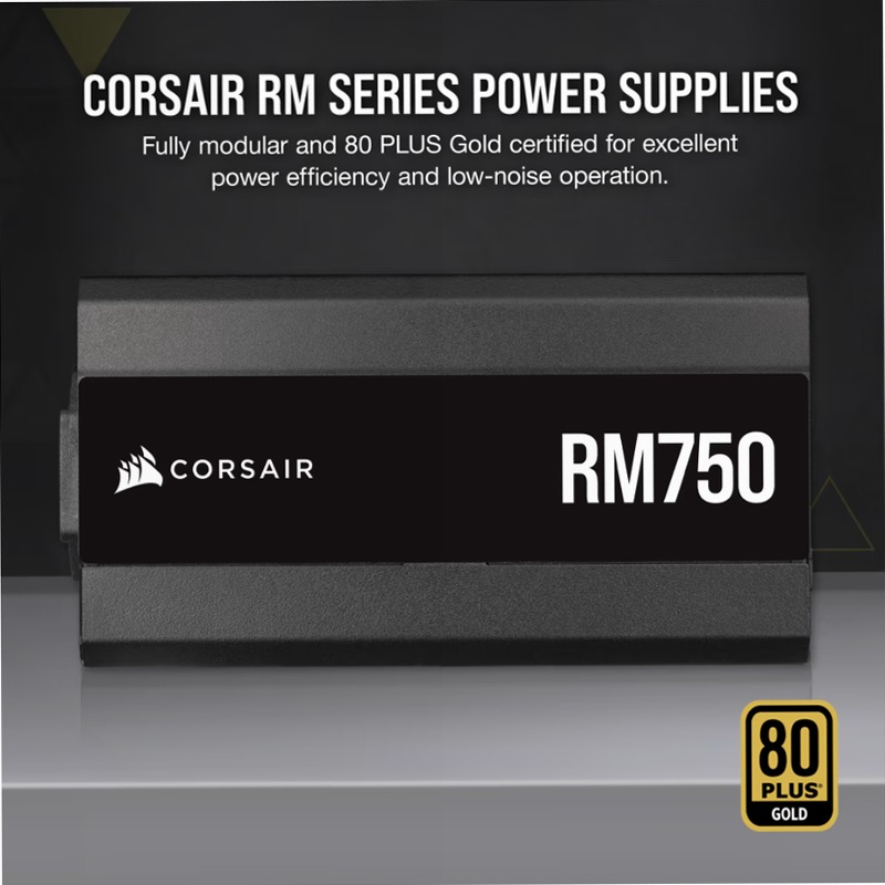 Alimentatore ATX RM750 da 750 Watt 80 PLUS Gold