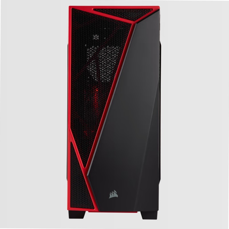 Case Gaming Carbide Series™ SPEC-04 Mid-Tower — Nero/Rosso